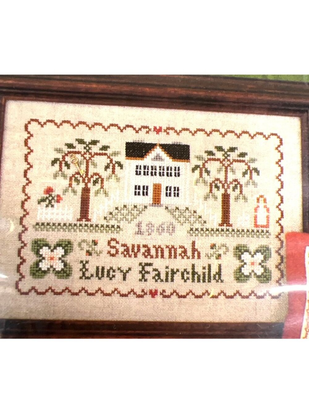 Dear Diary Lucy Fairchild 1860 Cross Stitch Chart By Little House Needleworks